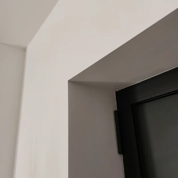 Deuren afwerken pleisterwerk gyproc